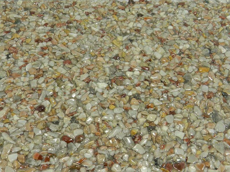 Steinteppich Porenfüller Epoxid Steinteppich & Co.